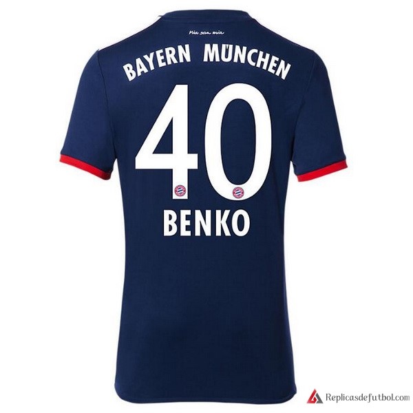 Camiseta Bayern Munich Segunda equipación Benko 2017-2018
